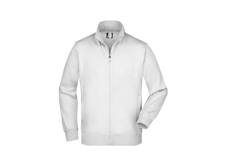 Men's  Jacket-Sweatjacke aus formbeständiger Sweat-Qualität