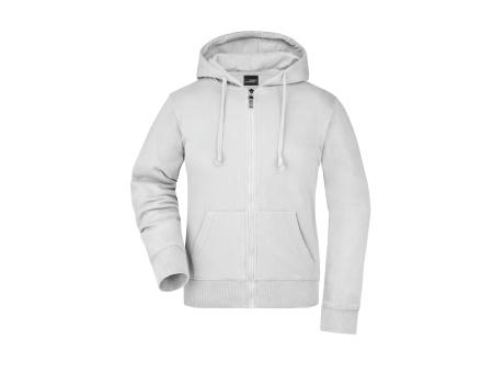 Ladies' Hooded Jacket-Kapuzenjacke aus formbeständiger Sweat-Qualität