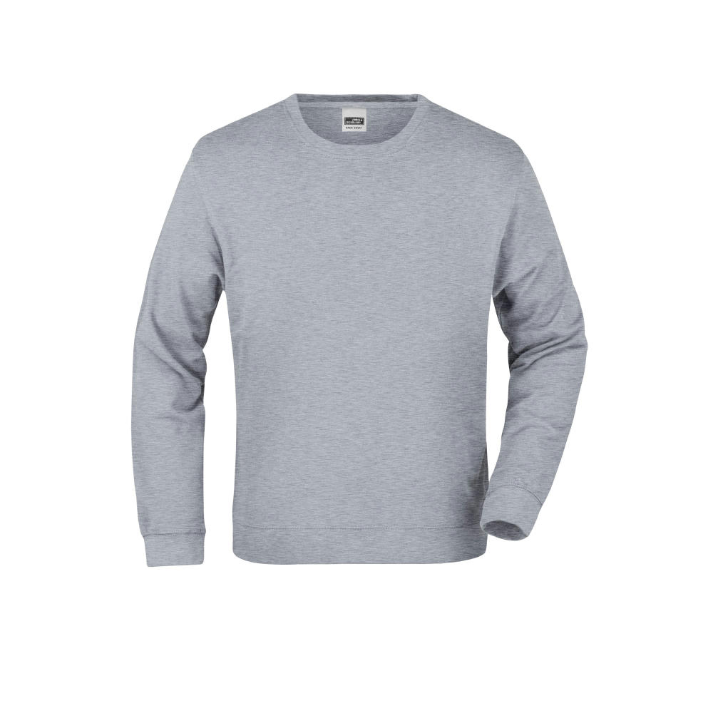 Basic Sweat-Klassisches Sweatshirt aus French-Terry