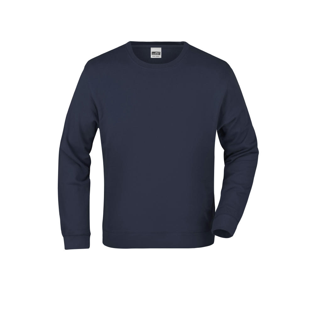 Basic Sweat-Klassisches Sweatshirt aus French-Terry