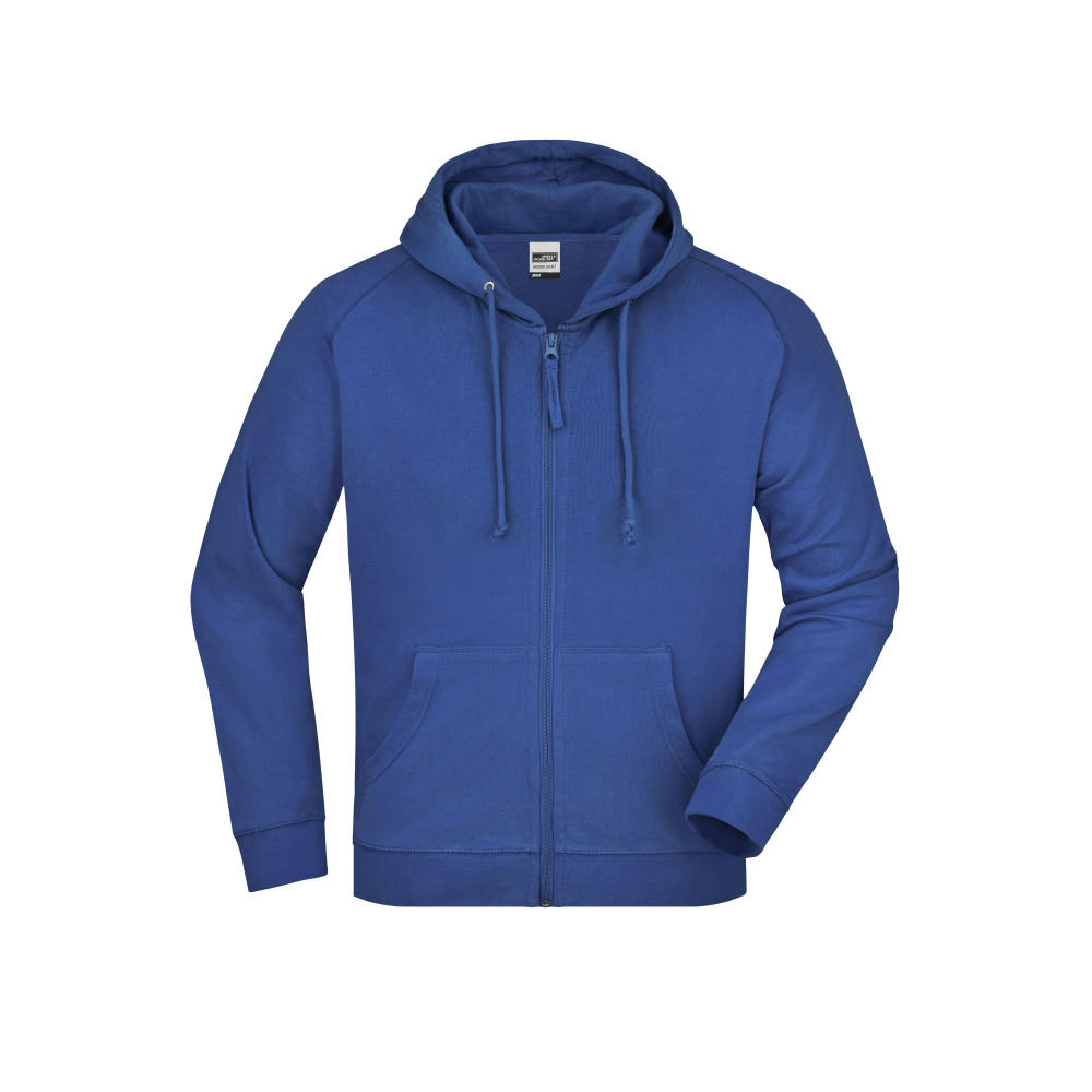 Hooded Jacket - Klassische Kapuzenjacke aus hochwertiger French-Terry-Qualität