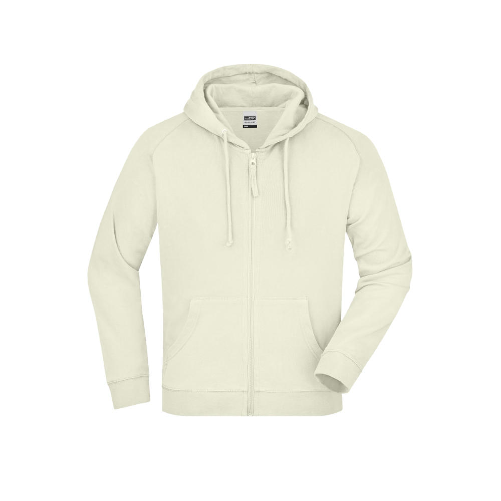 Hooded Jacket-Klassische Kapuzenjacke aus hochwertiger French-Terry-Qualität