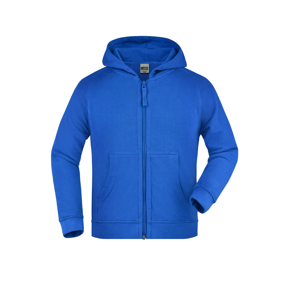 Hooded Jacket Junior-Klassische Kapuzenjacke aus hochwertiger French-Terry-Qualität