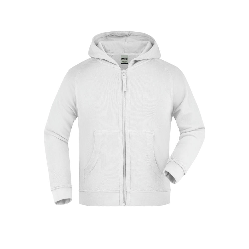 Hooded Jacket Junior-Klassische Kapuzenjacke aus hochwertiger French-Terry-Qualität