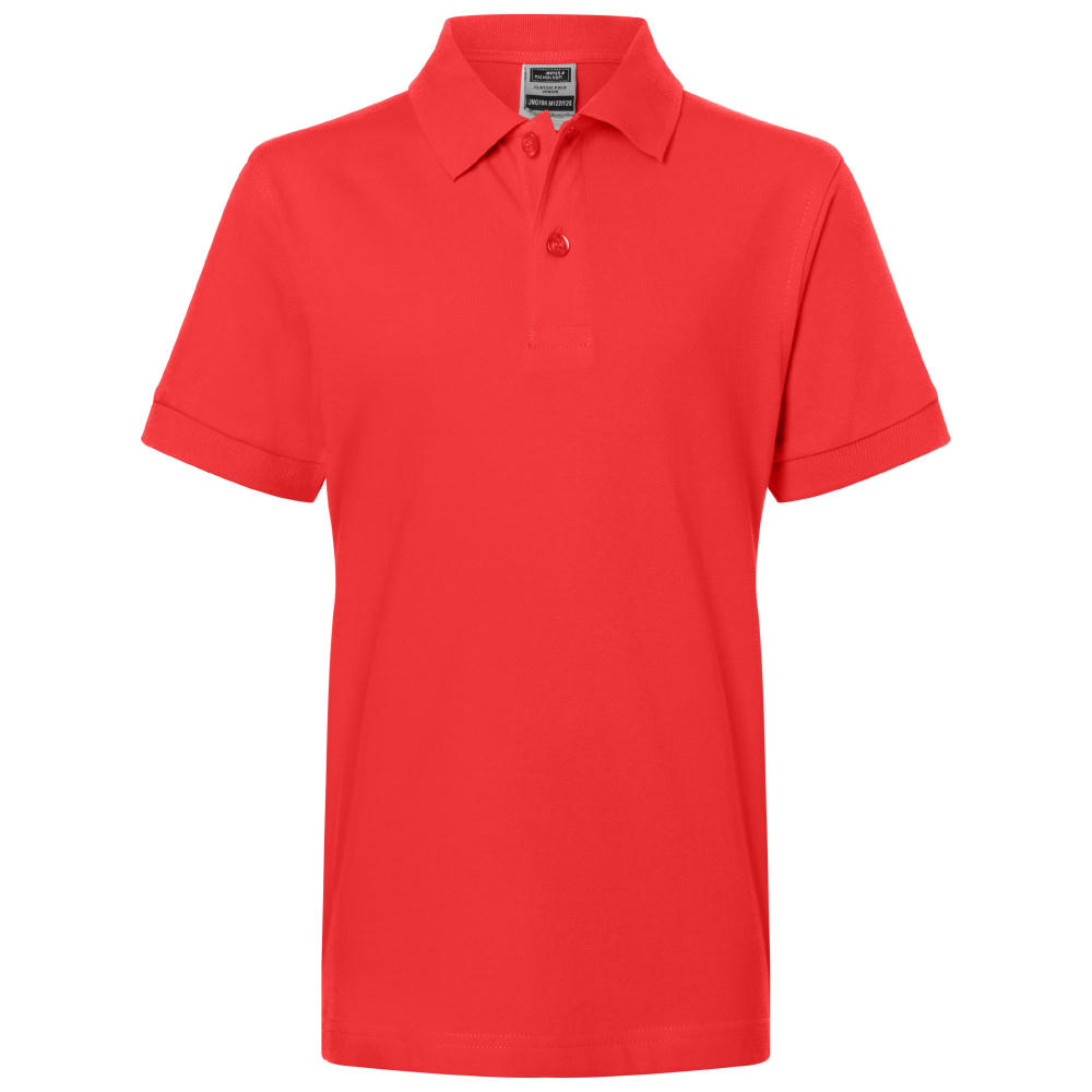 Classic Polo Junior - Hochwertiges Polohemd mit Armbündchen
