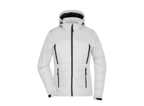 Ladies' Outdoor Hybrid Jacket-Thermojacke in attraktivem Materialmix