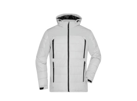Men's Outdoor Hybrid Jacket-Thermojacke in attraktivem Materialmix