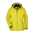 Ladies' Wintersport Jacket-Elastische, gefütterte Softshelljacke