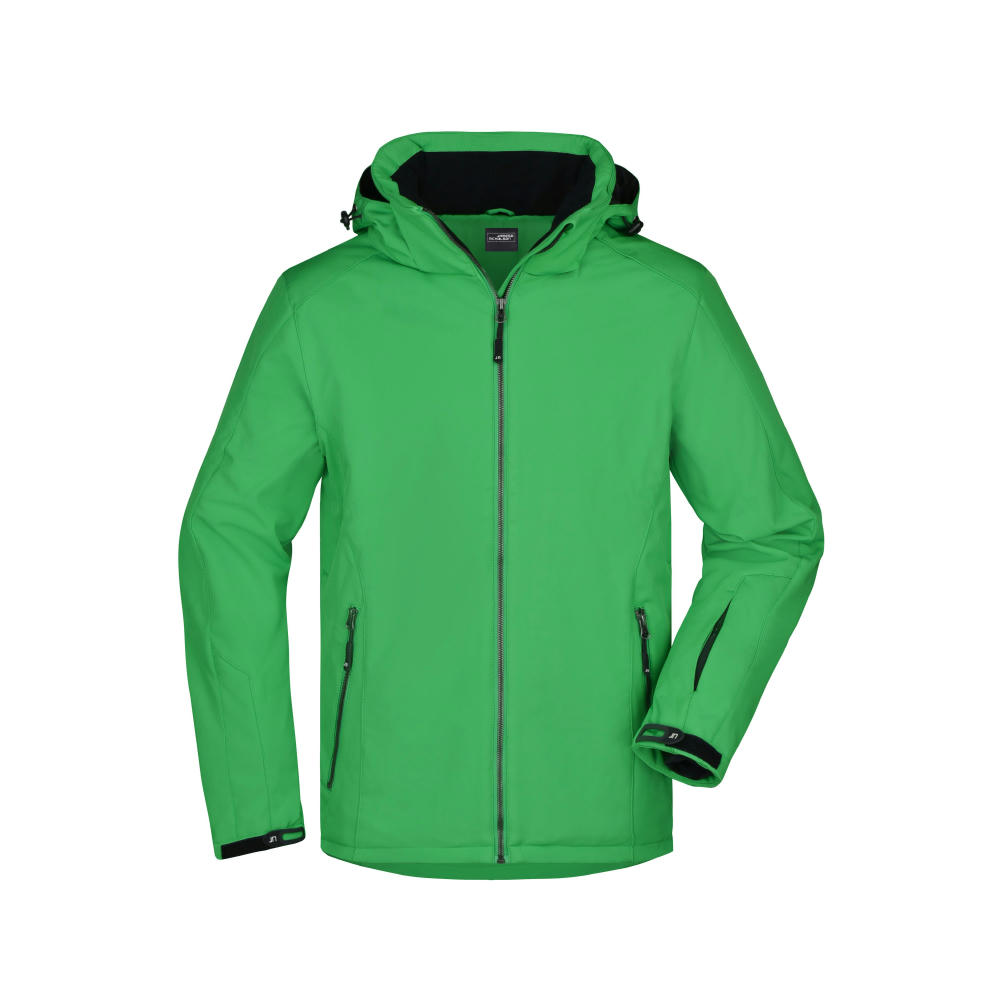 Men's Wintersport Jacket - Elastische, gefütterte Softshelljacke
