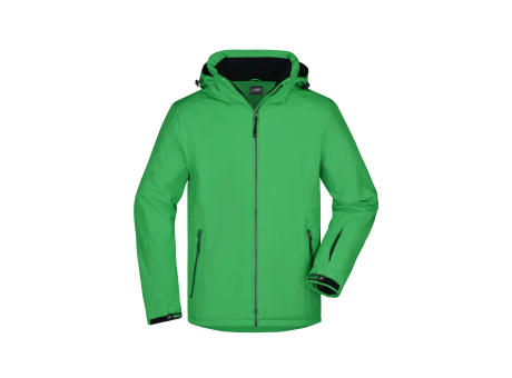 Men's Wintersport Jacket-Elastische, gefütterte Softshelljacke