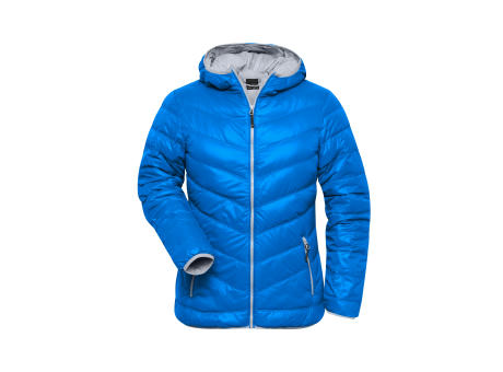 Ladies' Down Jacket-Ultraleichte Daunenjacke mit Kapuze in sportlichem Style