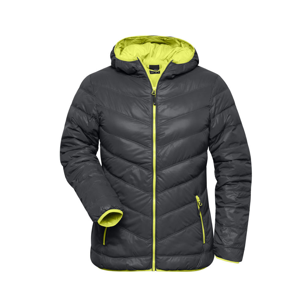 Ladies' Down Jacket - Ultraleichte Daunenjacke mit Kapuze in sportlichem Style