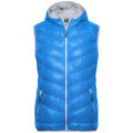Ladies' Down Vest - Ultraleichte sportliche Daunenweste mit Kapuze