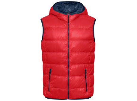 Men's Down Vest-Ultraleichte sportliche Daunenweste mit Kapuze