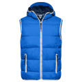 Men's Maritime Vest - Modische Steppweste mit angeschnittener Kapuze