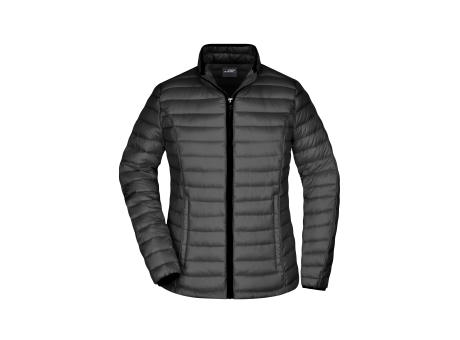 Ladies' Quilted Down Jacket-Sportliche Daunenjacke mit Stehkragen