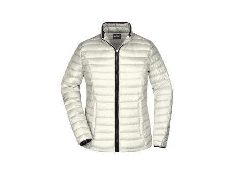 Ladies' Quilted Down Jacket-Sportliche Daunenjacke mit Stehkragen