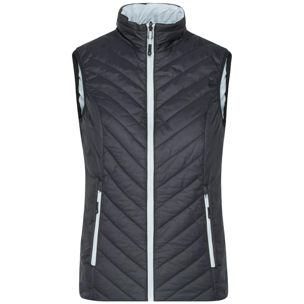 Ladies' Lightweight Vest-Leichte Wendeweste mit sorona®AURA Wattierung (nachwachsender, pflanzlicher Rohstoff)