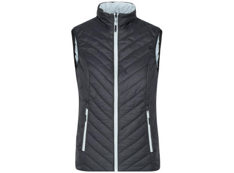 Ladies' Lightweight Vest-Leichte Wendeweste mit sorona®AURA Wattierung (nachwachsender, pflanzlicher Rohstoff)