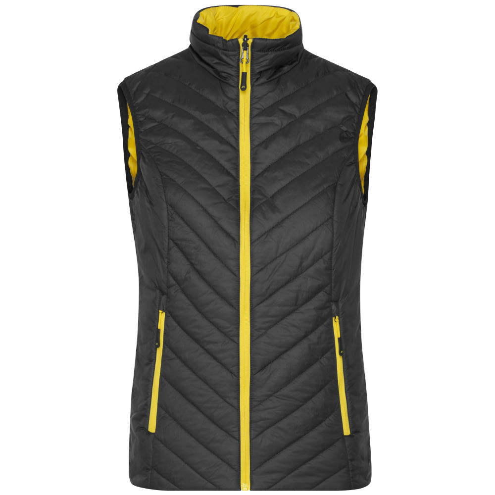 Ladies' Lightweight Vest-Leichte Wendeweste mit sorona®AURA Wattierung (nachwachsender, pflanzlicher Rohstoff)