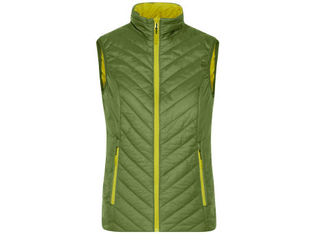 Ladies' Lightweight Vest-Leichte Wendeweste mit sorona®AURA Wattierung (nachwachsender, pflanzlicher Rohstoff)