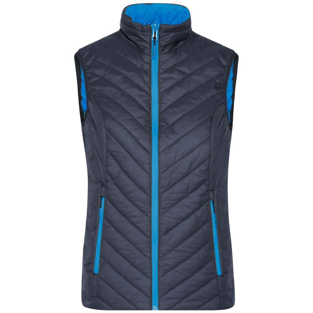 Ladies' Lightweight Vest-Leichte Wendeweste mit sorona®AURA Wattierung (nachwachsender, pflanzlicher Rohstoff)