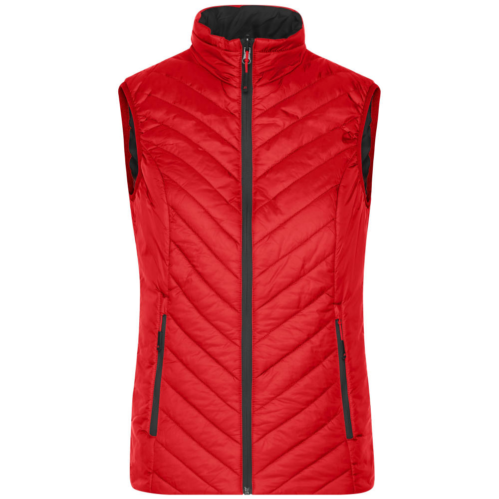 Ladies' Lightweight Vest-Leichte Wendeweste mit sorona®AURA Wattierung (nachwachsender, pflanzlicher Rohstoff)