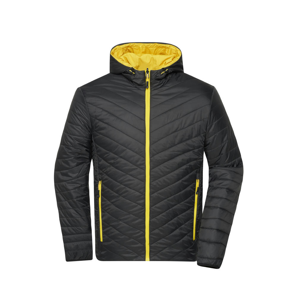 Men's Lightweight Jacket-Leichte Wendejacke mit sorona®AURA Wattierung (nachwachsender, pflanzlicher Rohstoff)