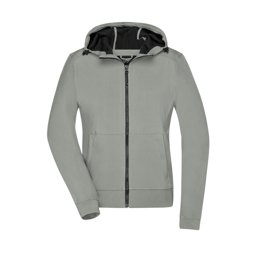 Ladies' Hooded Softshell Jacket - Softshelljacke mit Kapuze im sportlichen Design