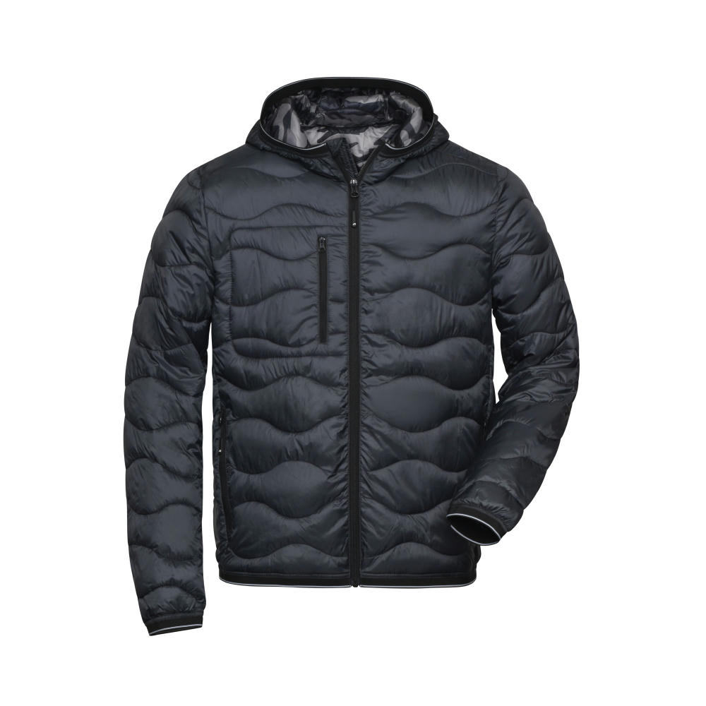 Men's Padded Jacket - Gesteppte Jacke mit sorona®AURA Wattierung (nachwachsender, pflanzlicher Rohstoff)