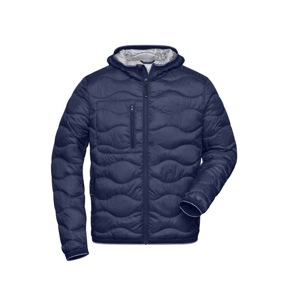 Men's Padded Jacket - Gesteppte Jacke mit sorona®AURA Wattierung (nachwachsender, pflanzlicher Rohstoff)