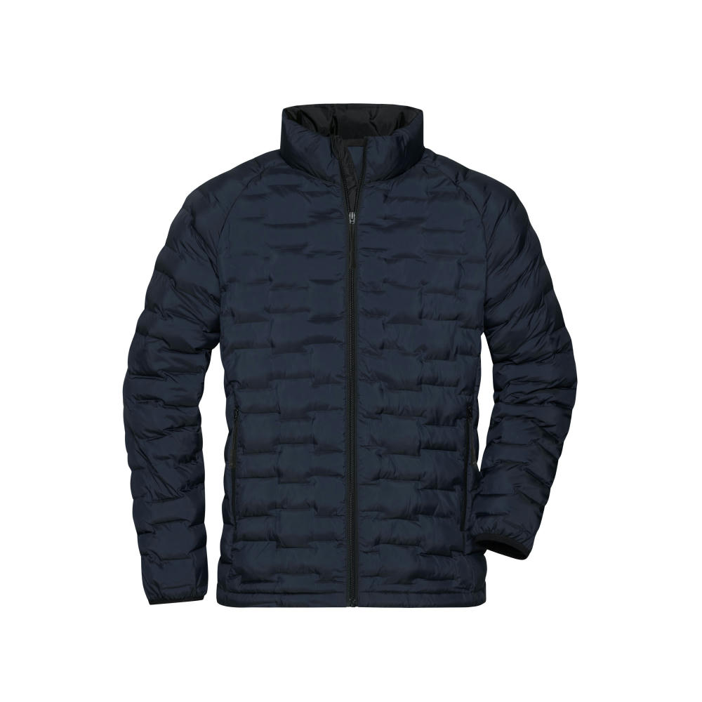 Men's Modern Padded Jacket-Leichte, modische Steppjacke aus recyceltem Polyester