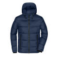 Men's Padded Jacket - Gesteppte Winterjacke aus recyceltem Polyester mit sorona®AURA Wattierung