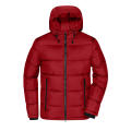 Men's Padded Jacket-Gesteppte Winterjacke aus recyceltem Polyester mit sorona®AURA Wattierung