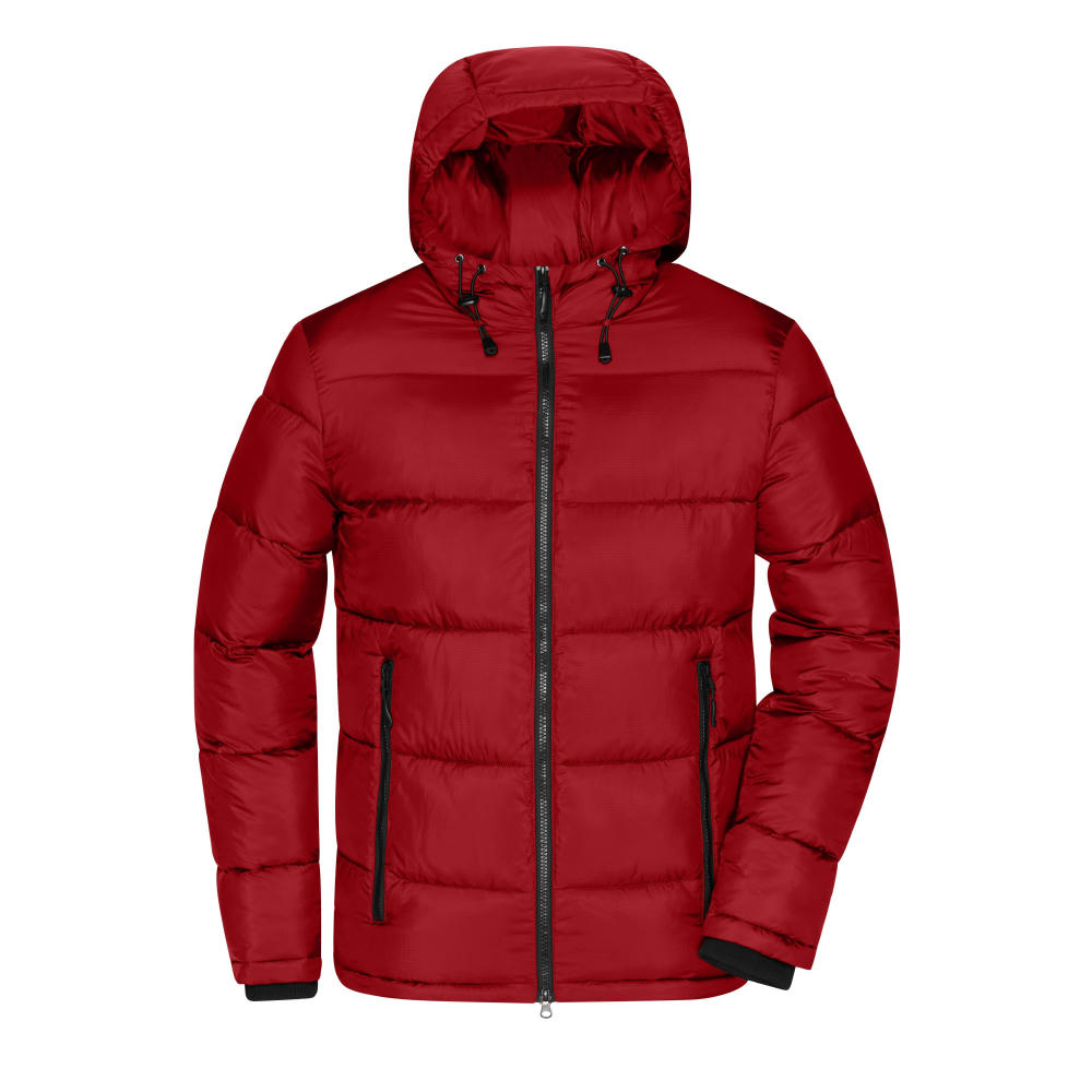 Men's Padded Jacket - Gesteppte Winterjacke aus recyceltem Polyester mit sorona®AURA Wattierung