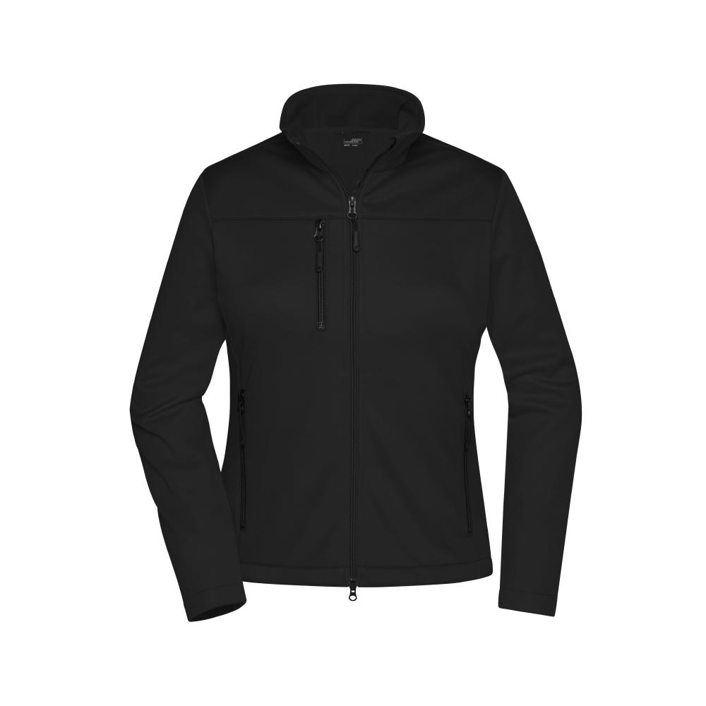 Ladies' Softshell Jacket - Klassische Softshelljacke im sportlichen Design aus recyceltem Polyester