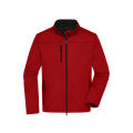 Men's Softshell Jacket - Klassische Softshelljacke im sportlichen Design aus recyceltem Polyester