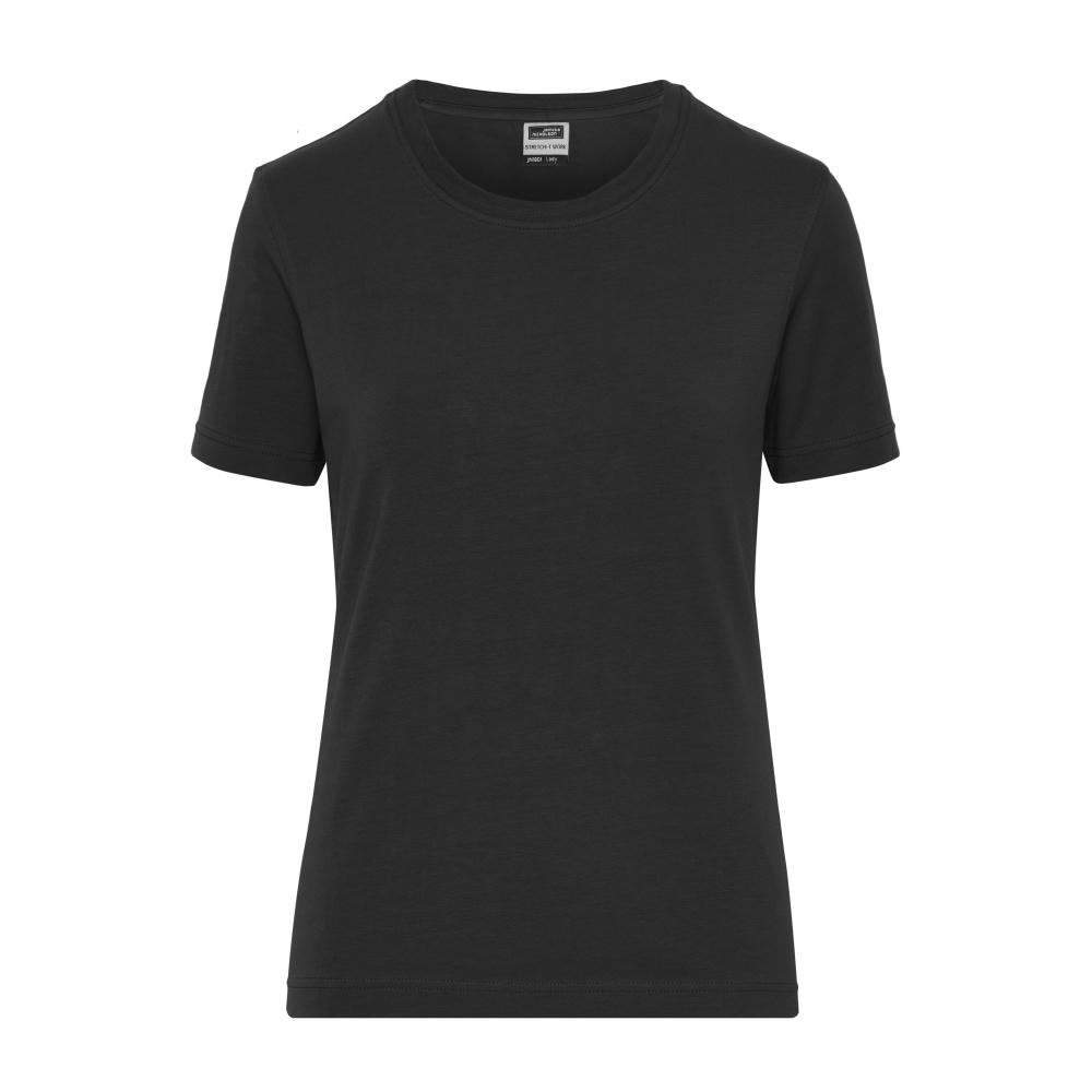 Ladies' BIO Stretch-T Work - SOLID - - T-Shirt aus weichem Elastic-Single-Jersey