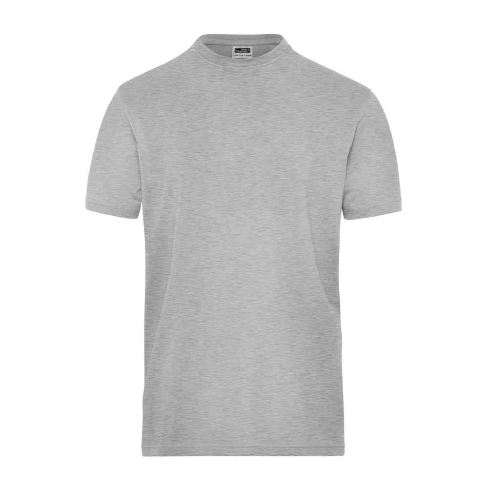 Men's BIO Stretch-T Work - SOLID - - T-Shirt aus weichem Elastic-Single-Jersey