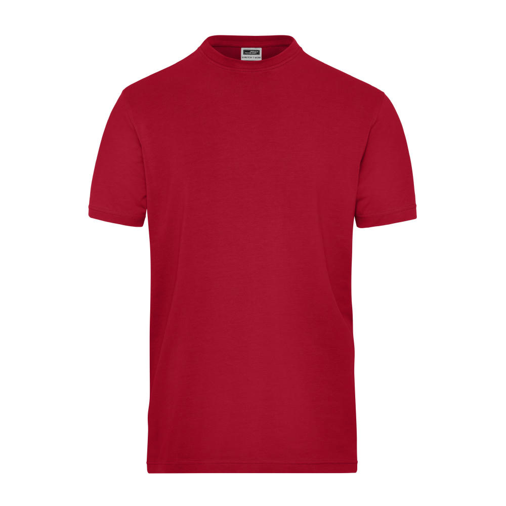 Men's BIO Stretch-T Work - SOLID - - T-Shirt aus weichem Elastic-Single-Jersey