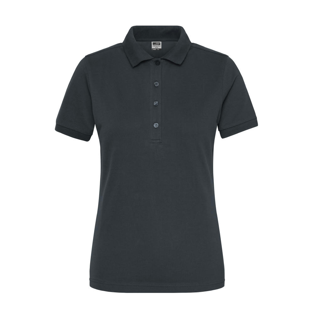 Ladies' BIO Stretch-Polo Work - SOLID - - Polo aus weichem Elastic-Piqué