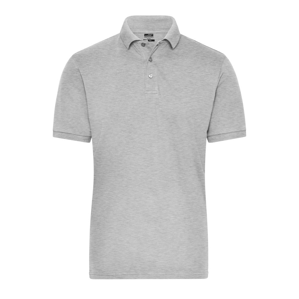 Men's BIO Stretch-Polo Work - SOLID - - Polo aus weichem Elastic-Piqué