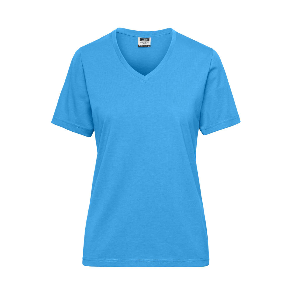 Ladies' ORGANIC Workwear T-Shirt   OCS Blended - Strapazierfähiges und pflegeleichtes T-Shirt