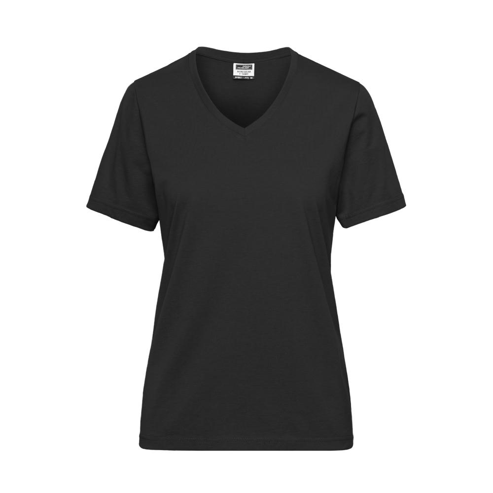Ladies' ORGANIC Workwear T-Shirt   OCS Blended - Strapazierfähiges und pflegeleichtes T-Shirt