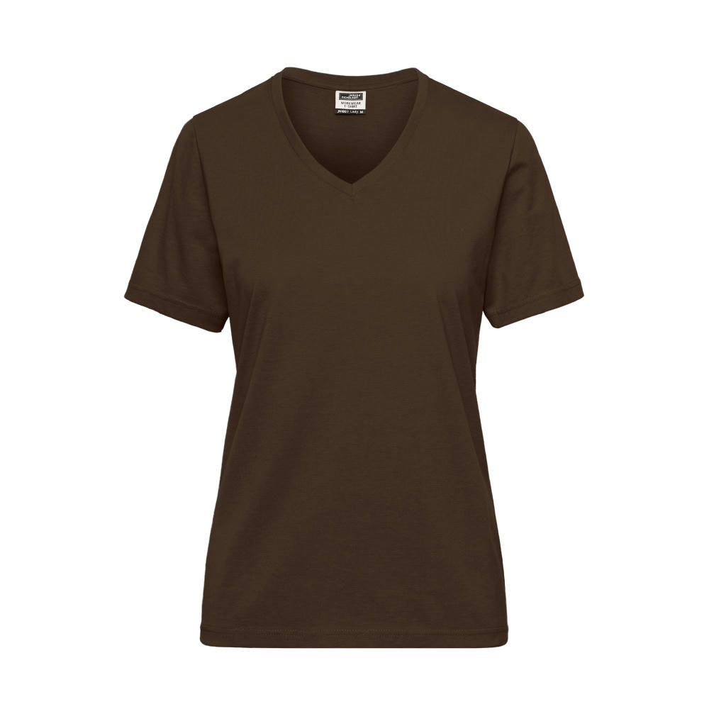 Ladies' ORGANIC Workwear T-Shirt   OCS Blended - Strapazierfähiges und pflegeleichtes T-Shirt