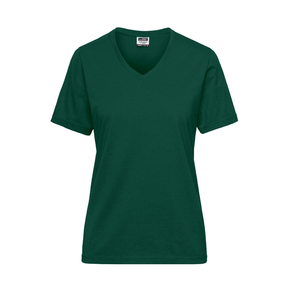 Ladies' ORGANIC Workwear T-Shirt   OCS Blended - Strapazierfähiges und pflegeleichtes T-Shirt