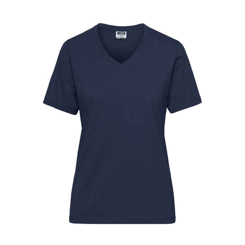 Ladies' ORGANIC Workwear T-Shirt   OCS Blended - Strapazierfähiges und pflegeleichtes T-Shirt