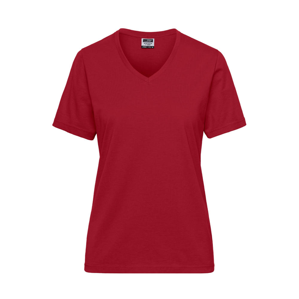 Ladies' ORGANIC Workwear T-Shirt   OCS Blended - Strapazierfähiges und pflegeleichtes T-Shirt