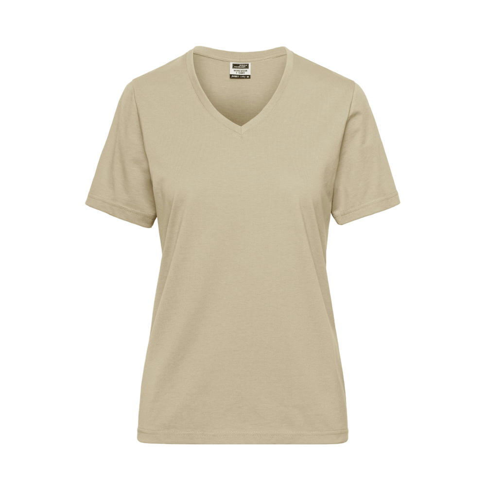 Ladies' ORGANIC Workwear T-Shirt   OCS Blended - Strapazierfähiges und pflegeleichtes T-Shirt