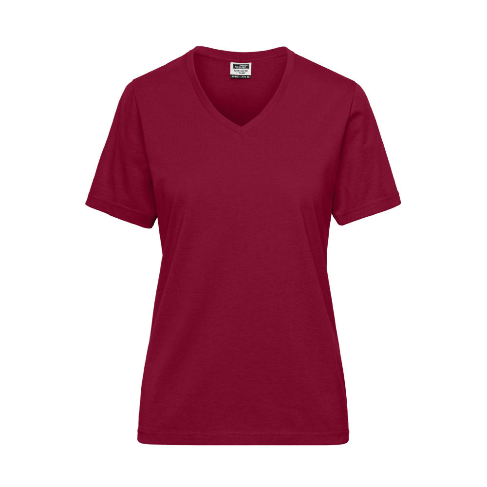 Ladies' ORGANIC Workwear T-Shirt   OCS Blended - Strapazierfähiges und pflegeleichtes T-Shirt